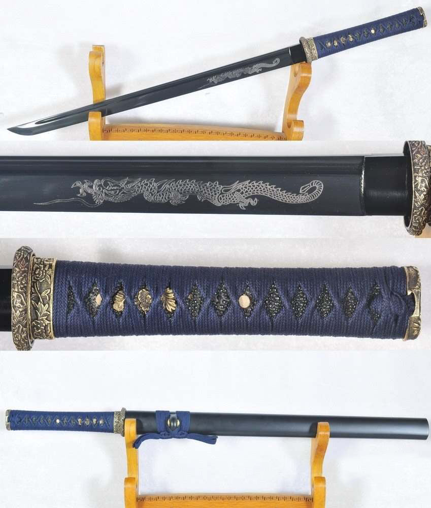 Blue Katana Swords