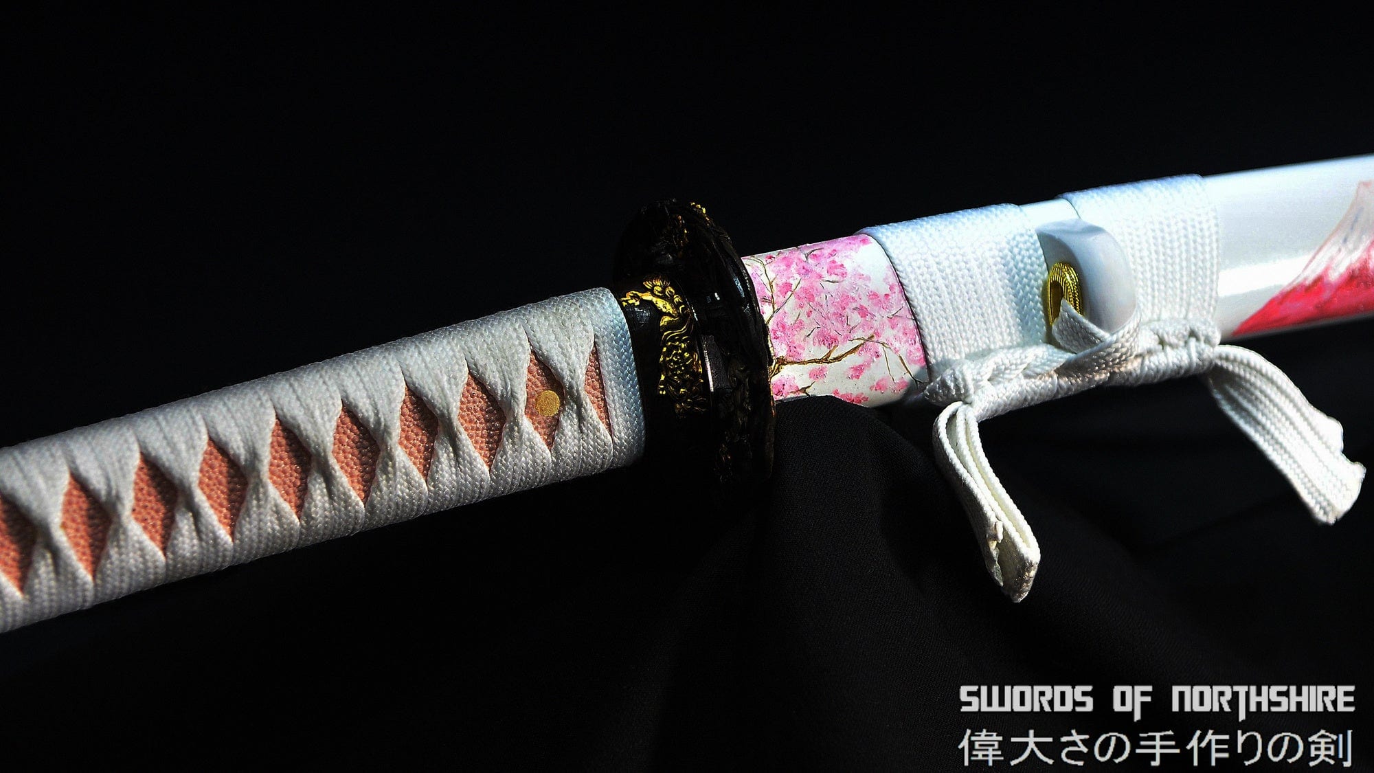 Sakura Hand Forged 9260 Spring Steel Japanese Samurai Sword Battle 
