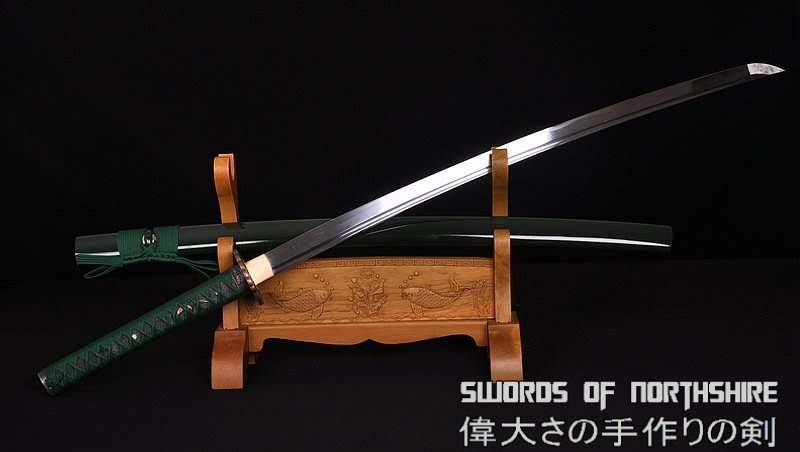Hand Forged 1060 High Carbon Steel Blade Iaito Samurai Crane 