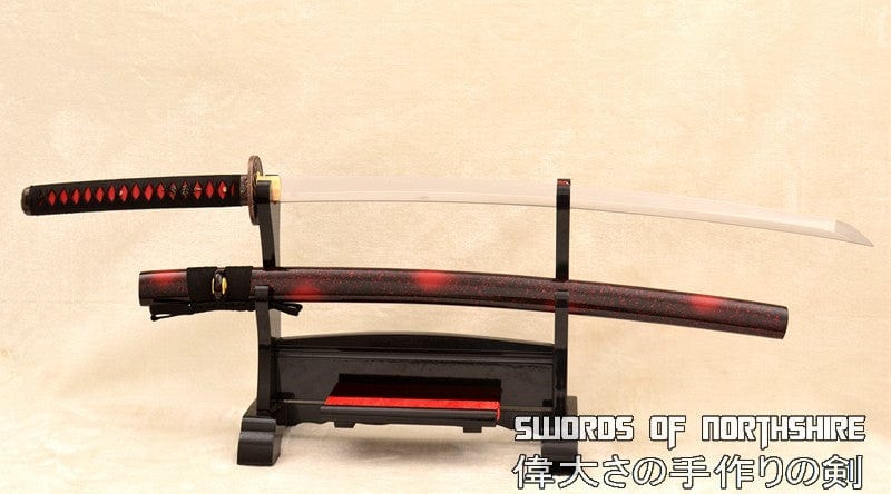 Rokurokubi Demon Hand Forged 9260 Spring Steel Samurai Sword