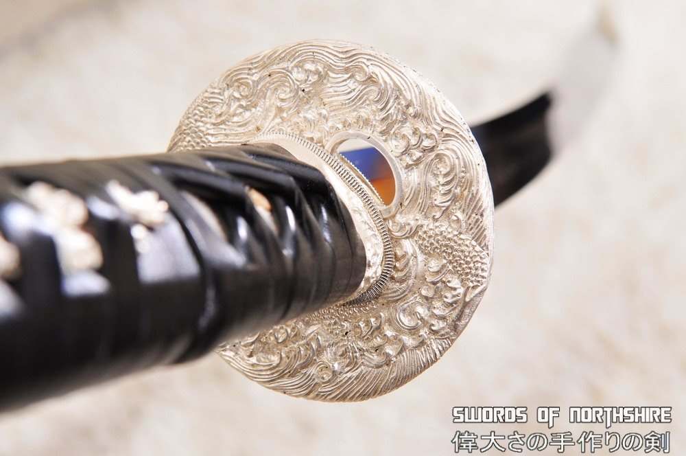 Hand Forged Vergil Yamato Katana In Devil May Cry 1095 High Carbon Steel  Copper Fittings Clay Tempered Functional